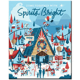 Paint by Numbers Christmas Illustration Christmas Village Art